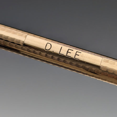 英国ヴィンテージ ヤード・オ・レッド ロールドゴールド 推進式ペンシル 紙箱入り